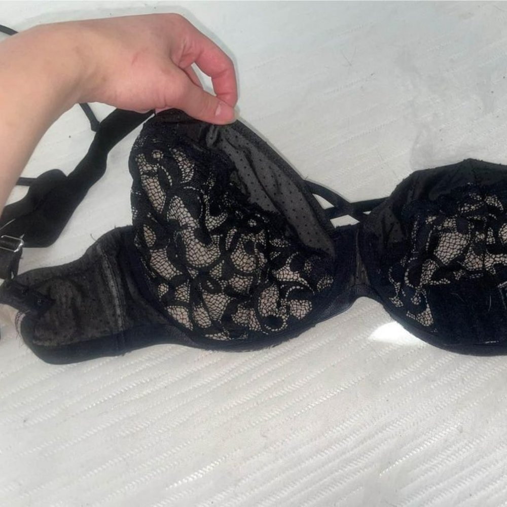 Black Lace Bra From ASOS - 32G
